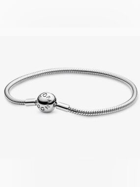 Pandora ESSENCE silver snake chain bracelet